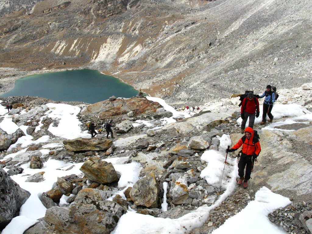 Photo Taken While Going for Everest Trek