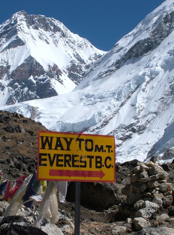 Snow Everest Mountain