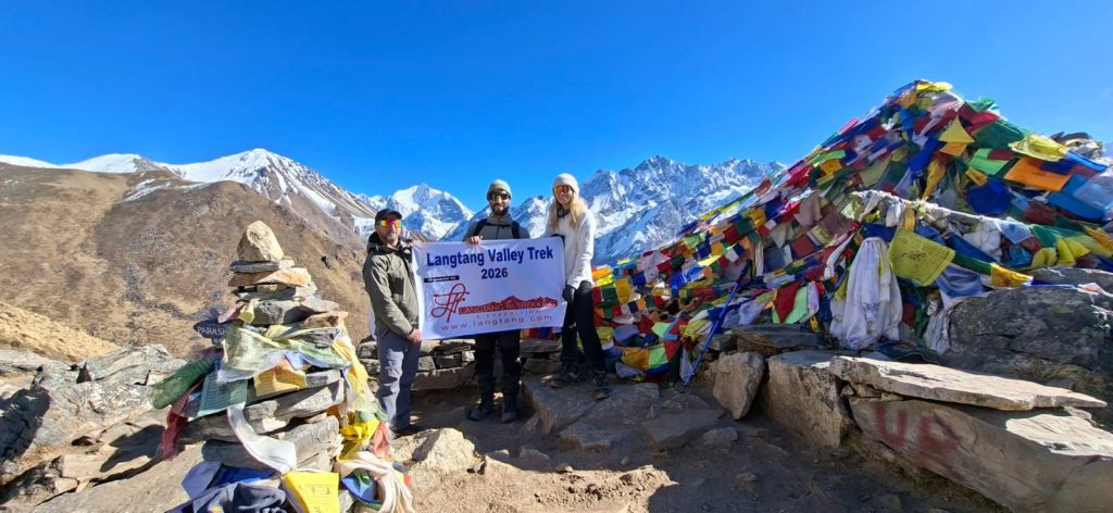 Langtang Trek – 10 Days trail with panoramic Himalayan mountain views, traditional villages, and scenic landscapes in Nepal.