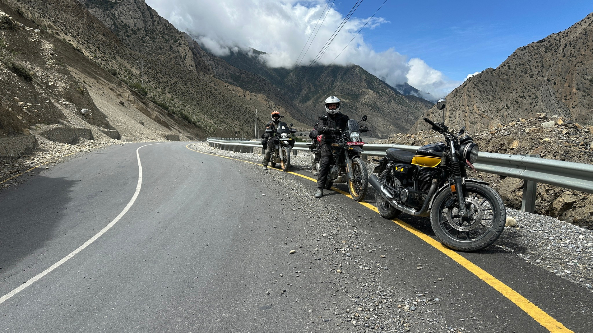 Motorbike adventure through Upper Mustang’s desert landscape and ancient villages.