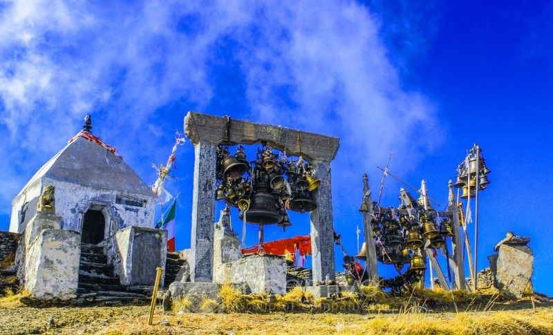 Badimalika Trek in Nepal, featuring Himalayan peaks, lush forests, alpine meadows, and traditional villages along the 12-day trekking route.