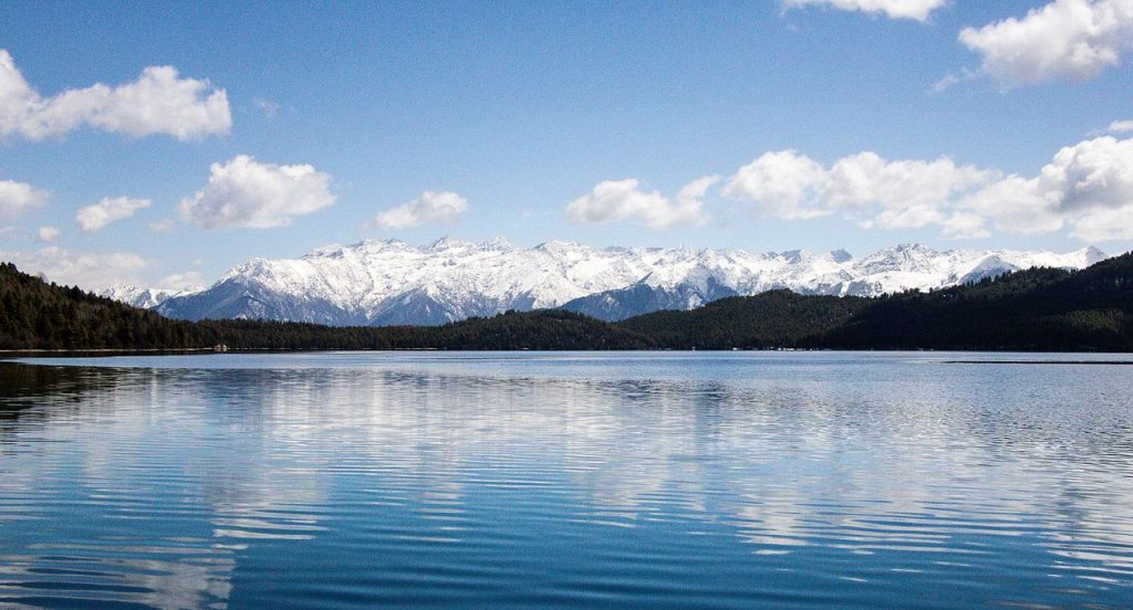 Rara Lake helicopter tour aerial view of Nepal’s largest lake at 2,990 meters