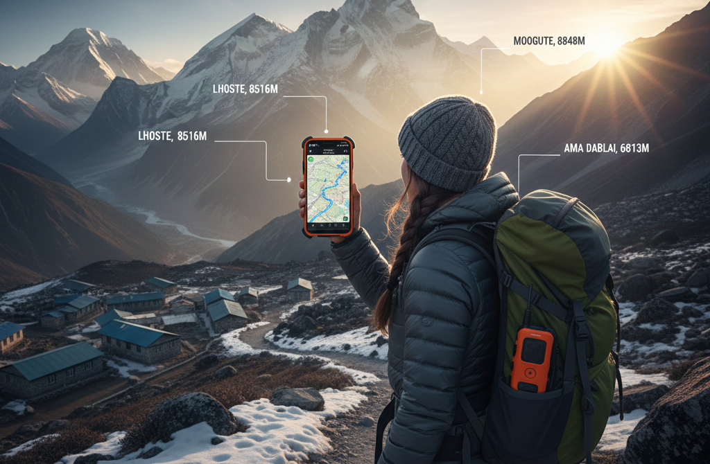 Himalayan Tech 2026: Best Trekking Apps & GPS