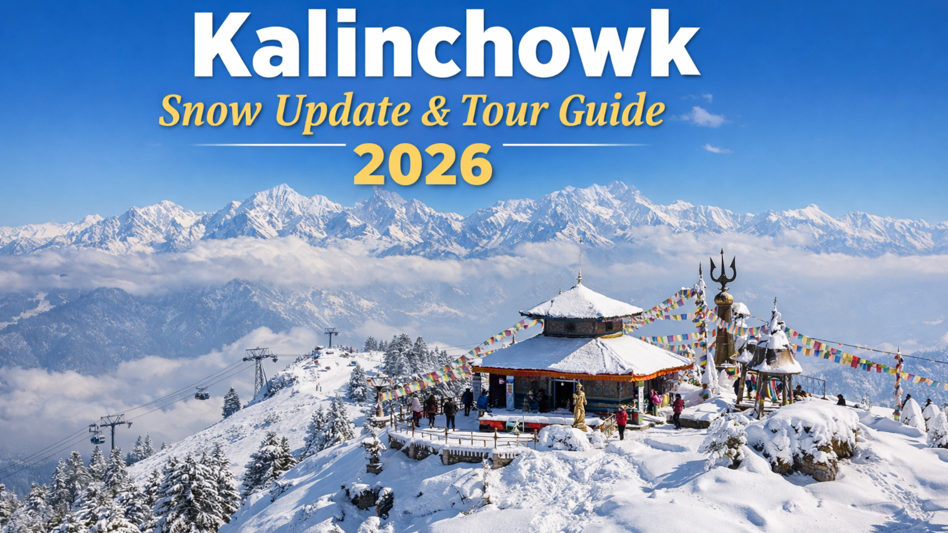 Kalinchowk Snow Update & Tour Guide 2026 - Snowy environment in Kalinchowk during winter months