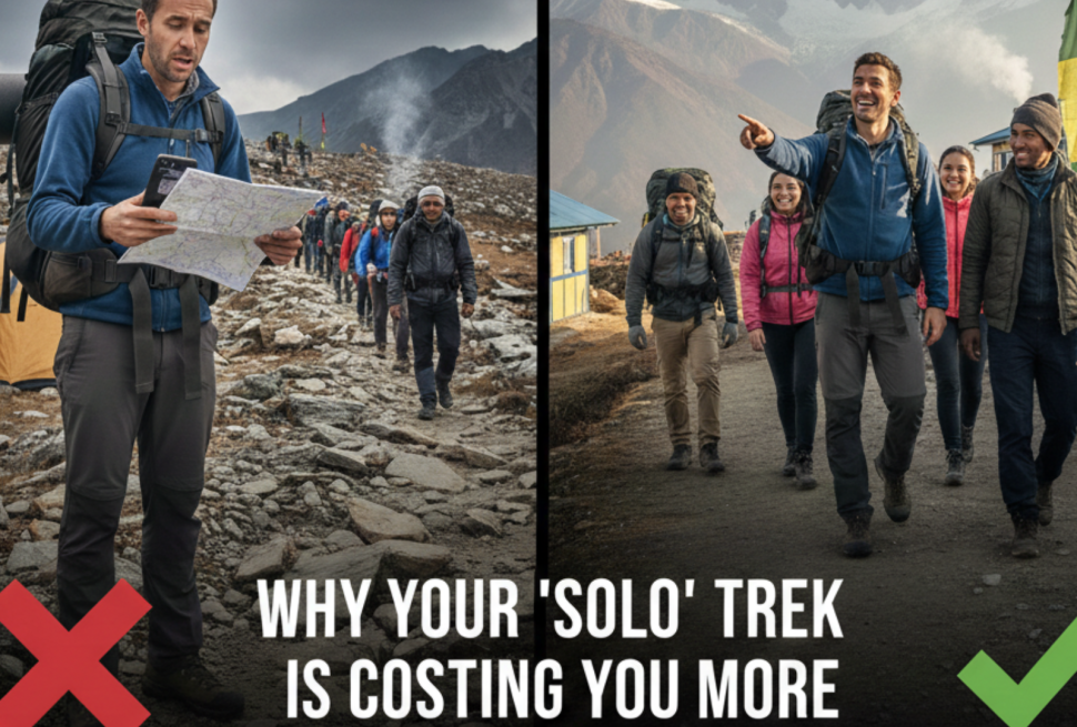 Real Cost: Solo vs. Group Treks in Nepal.