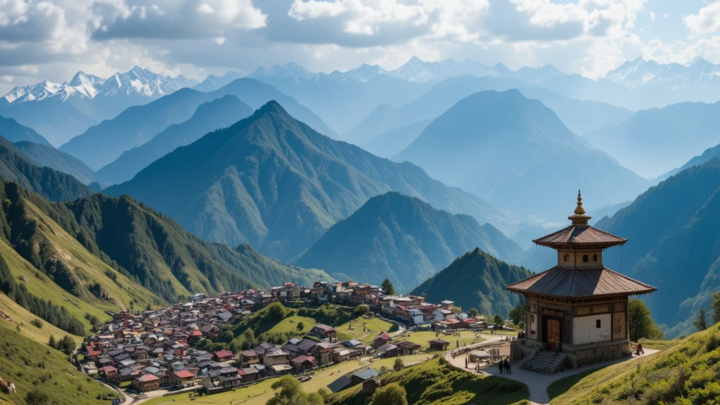 Travel guide to Nepal culture mountains and heritage featuring Himalayan landscapes, Kathmandu temples, and famous tourist destinations.