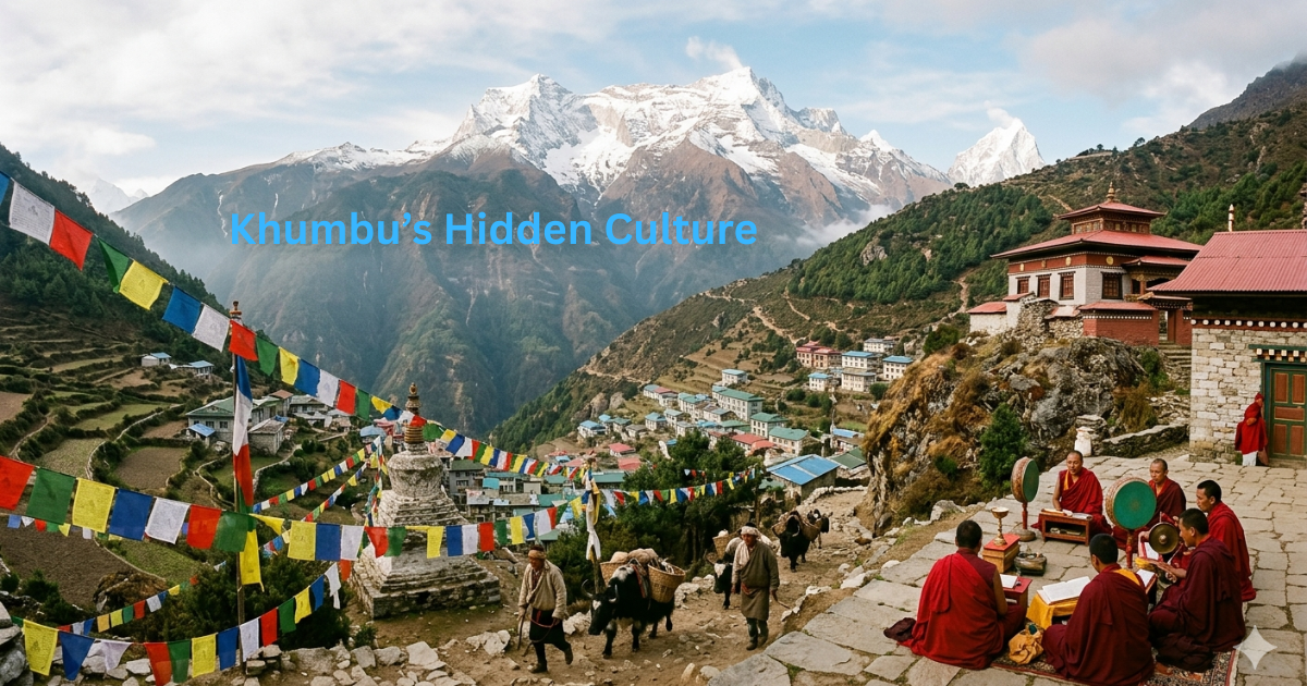 Khumbu’s Hidden Culture Beyond Base Camp where sacred traditions, vibrant Sherpa communities, and stunning landscapes come together in 2026.